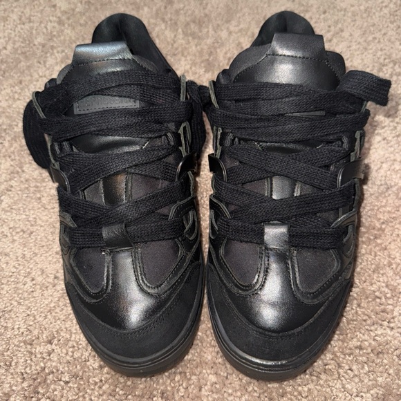 Size 8.5 -Represent Bully Sneaker 'Triple Black M12068-100 Clean No Box Great